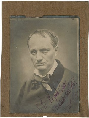 Charles Baudelaire, Carjat, Etienne (1828-1906) : « Ch. Baudelaire pendant son exil Bruxelles » Franse literaire teksten Vertalingen Vivienne Stringa.