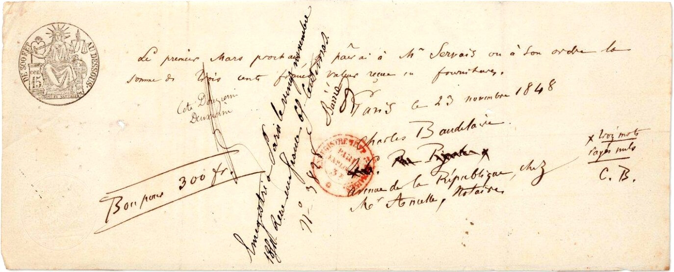 Inhoudsopgave. Correspondentie Charles Baudelaire, eerste deel volwassen periode. Vivienne Stringa