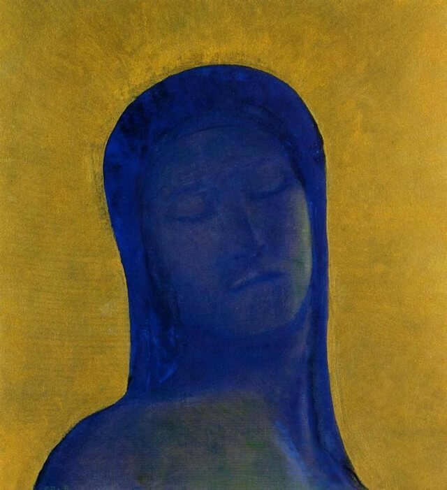 Het geheugen en de zee. La mémoire et la mer. Léo Ferré.  Odilon Redon.Vertaling Vivienne Stringa