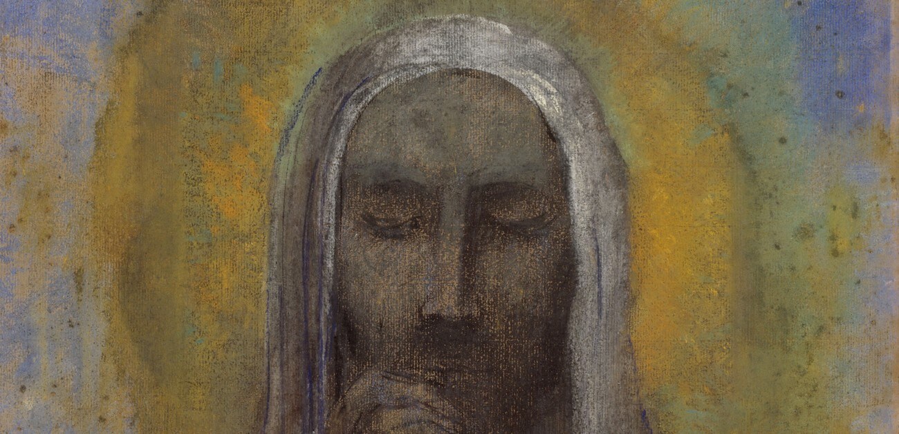 Odilon Redon. Le silence du Christ. 1897. Baudelaire. Brieven aan zijn moeder.Vertalingen Vivienne Stringa