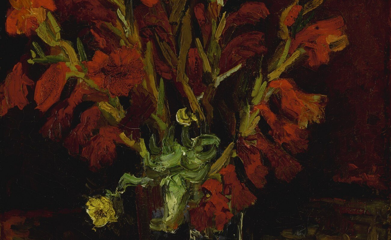 Vincent van Gogh, 1853–1890.Vase aux glaïeuls. Baudelaire. Brieven aan zijn moeder.Vertalingen Vivienne Stringa